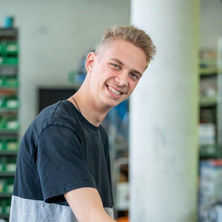Team Blaas Jakob Priller Lehrling Innendienst